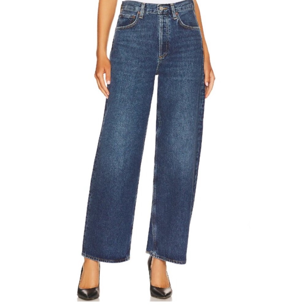 AGOLDE Low Slung Baggy Jeans in Image / Size 27 / Cropped / EUC 💙